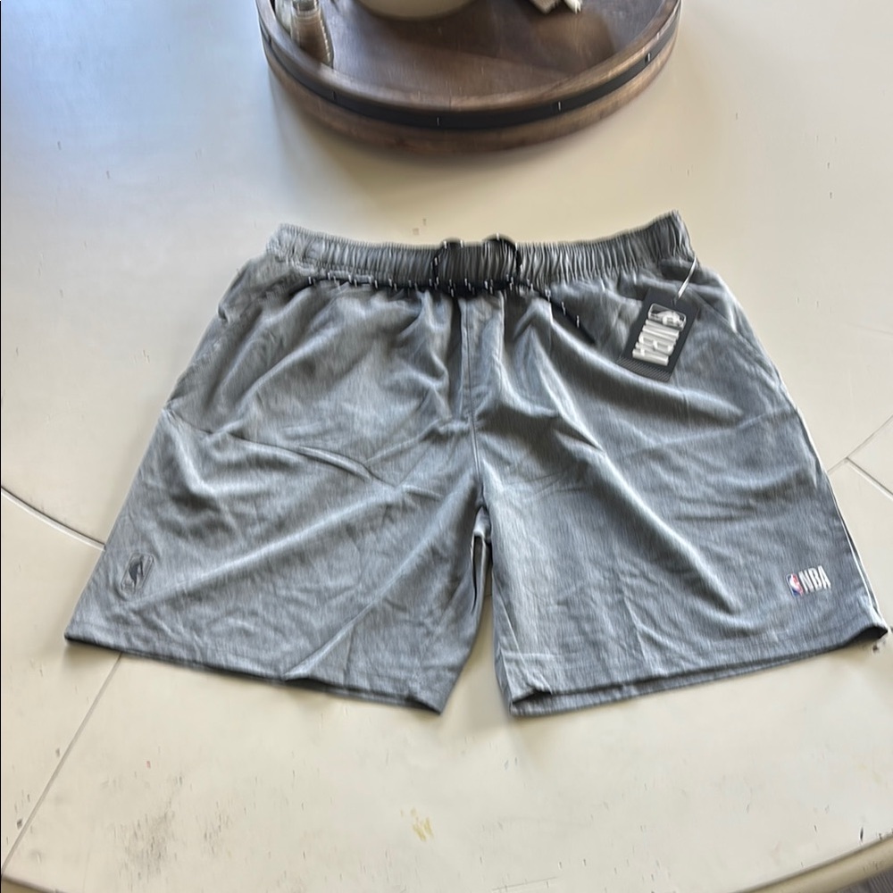 🌸NBA Gray Athletic Shorts for Versatile Performance